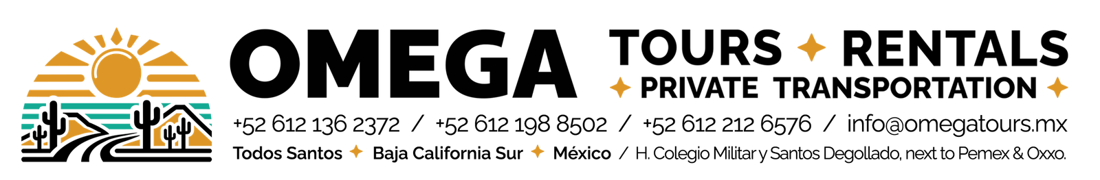 Omega Tours Todos Santos / Baja Off-road tours ATV or Side by Side! / Private Transportation / Rentals, Bikes, Motorcycles, Fishing, Whale Watching, Horseback riding and more!